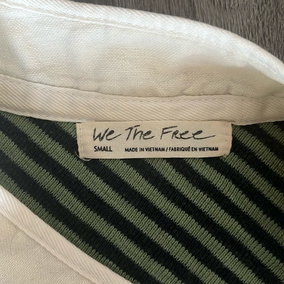 We the Free - Give Me Stripes Henley Long Sleeve Top - Size Small - Picture 14 of 16